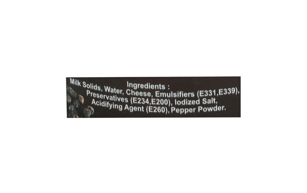 Milky Mist Cheese Spread Pepper    Pack  200 grams
